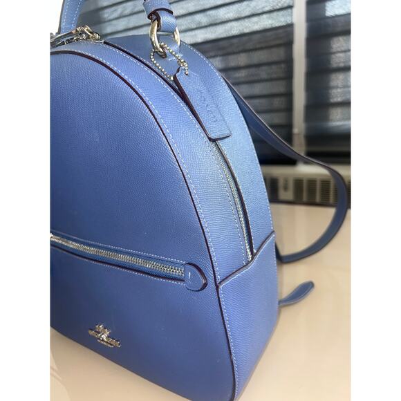 Stylish Coach Jordyn Backpack in Slate Blue Crossgrain Leather, versatile
F76624 - Picture 8 of 12